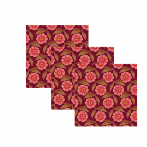 Bubble & Blend - Vaatdoekje - Autumn Bloom