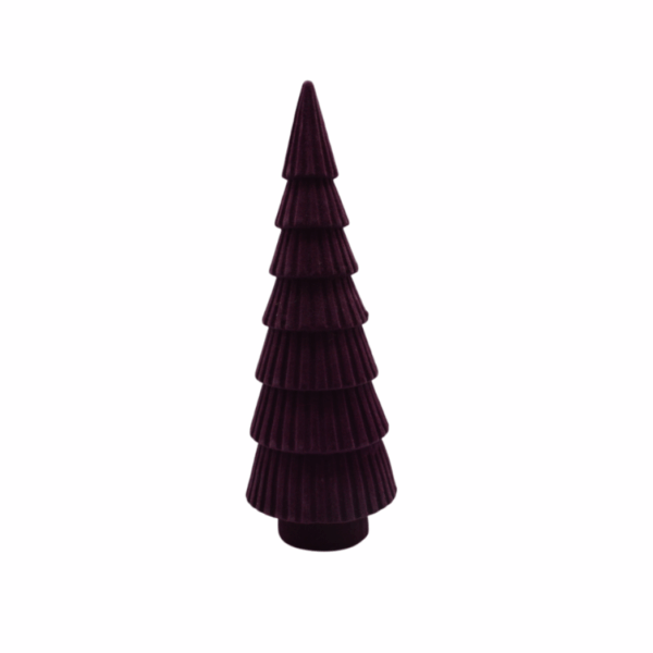 Dijk - kerstboom - paars - vilt