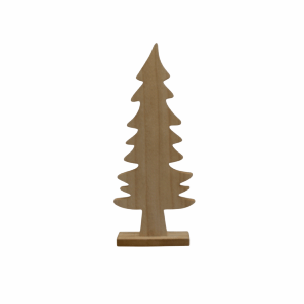 Kerstboom - Plat - Hout