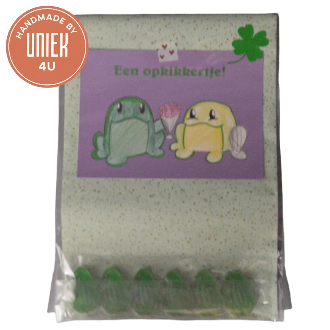 Uniek - Kaart A6 - Een Opkikkertje