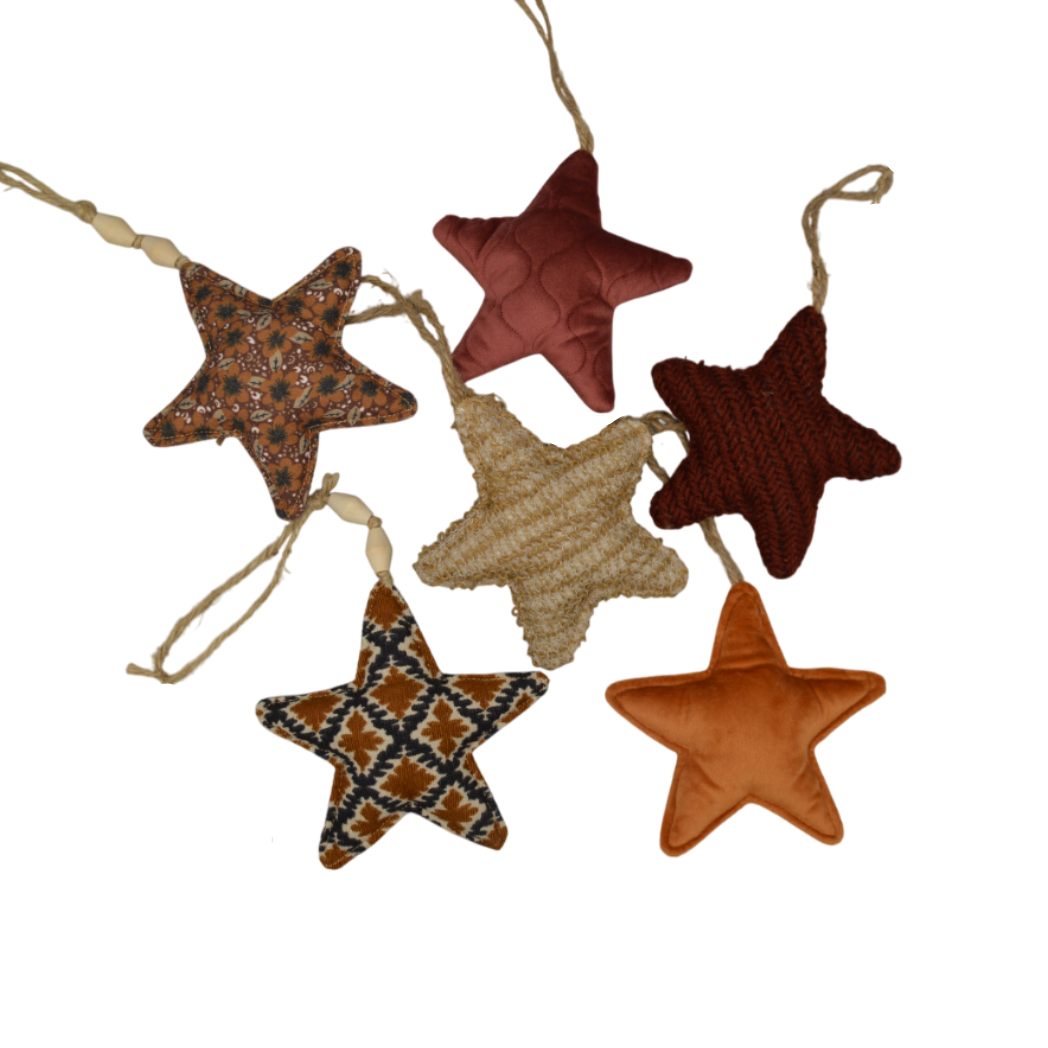 DIJK - Kersthanger ster - Verschillende kleuren