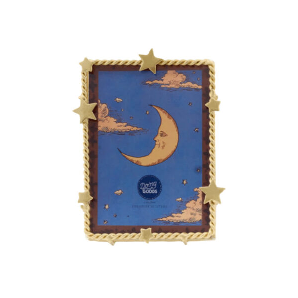 Doing Goods fotolijstje sterretjes klein goud decoratieve lijst