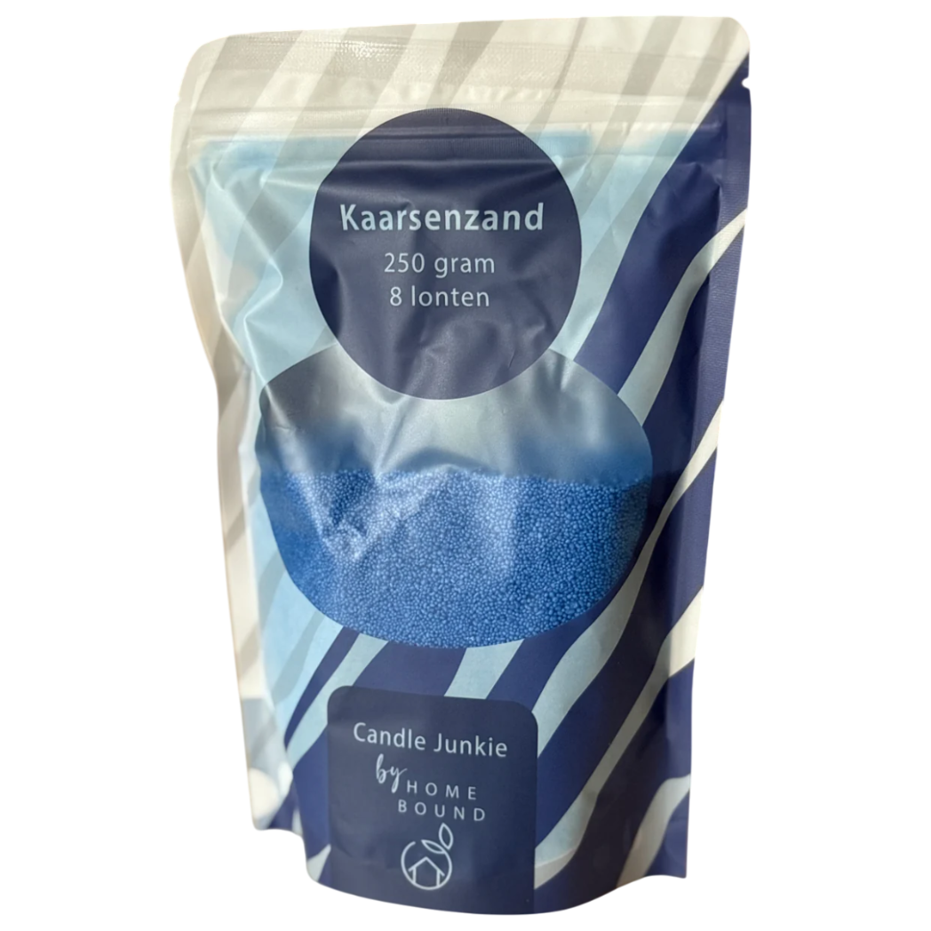 Homebound - Kaarsenzand - 250gr - 8 lonten - Blauw