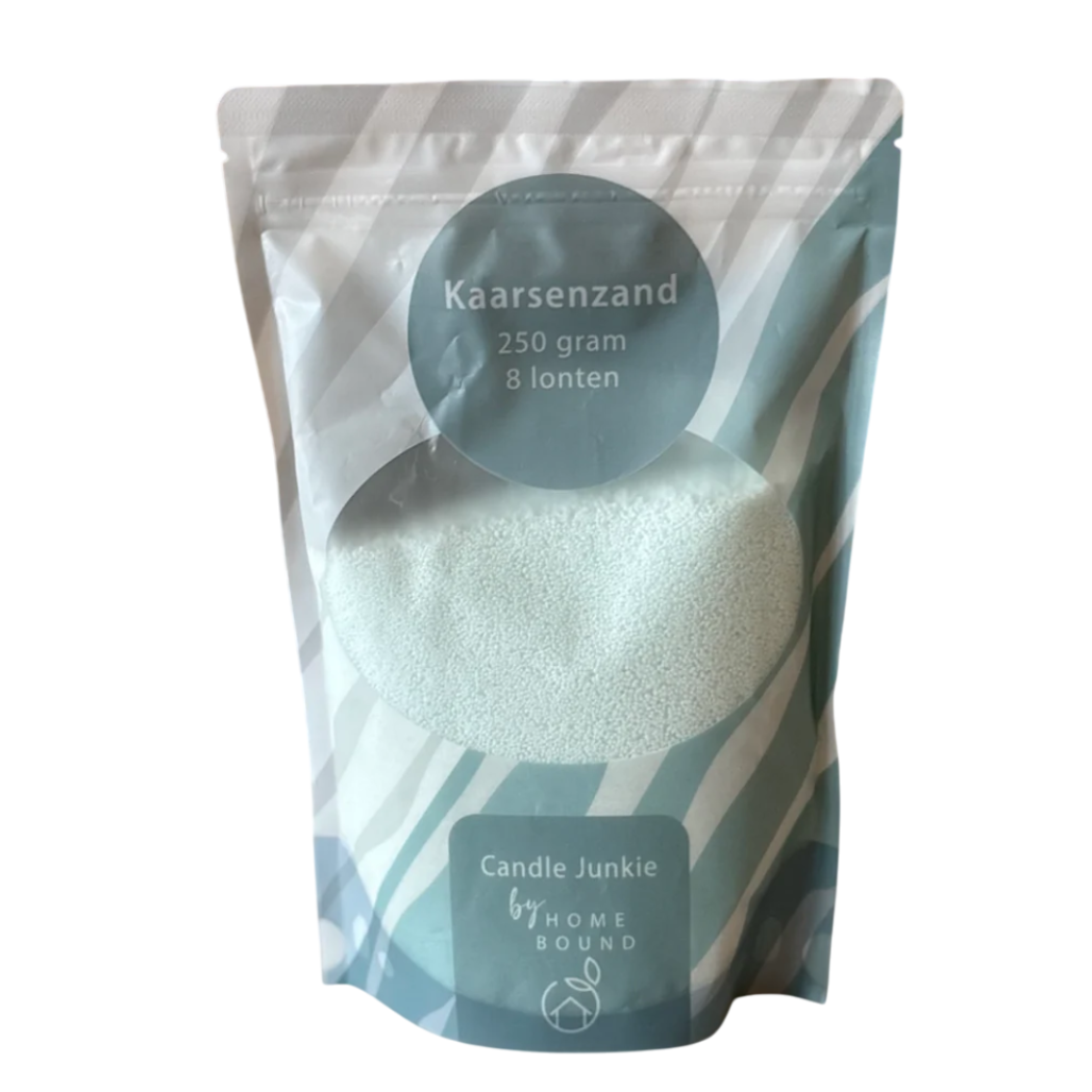 Homebound - Kaarsenzand - 250 gr - 8 lonten - Lichtblauw