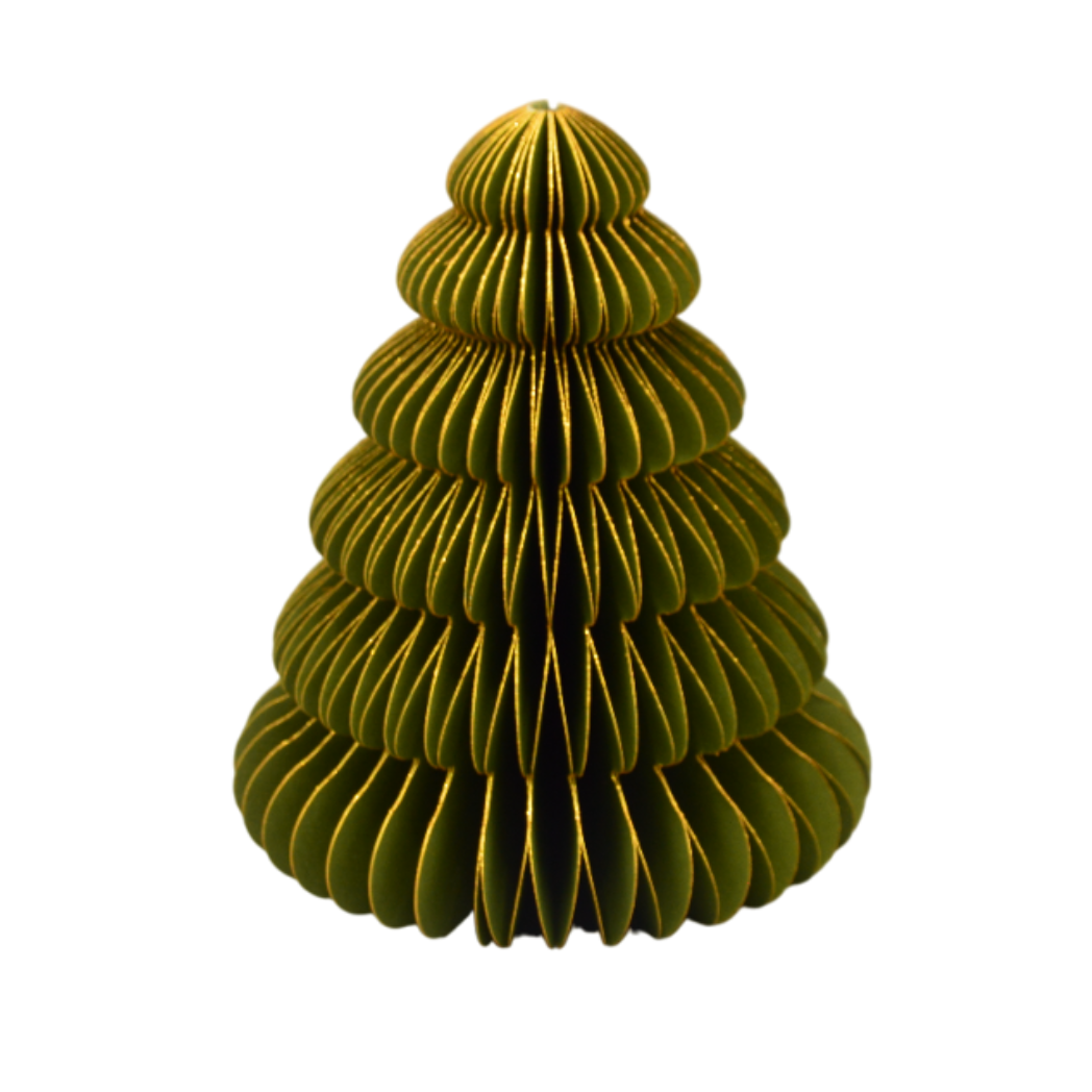 Homebound - Papieren Kerstboom - Lichtgroen