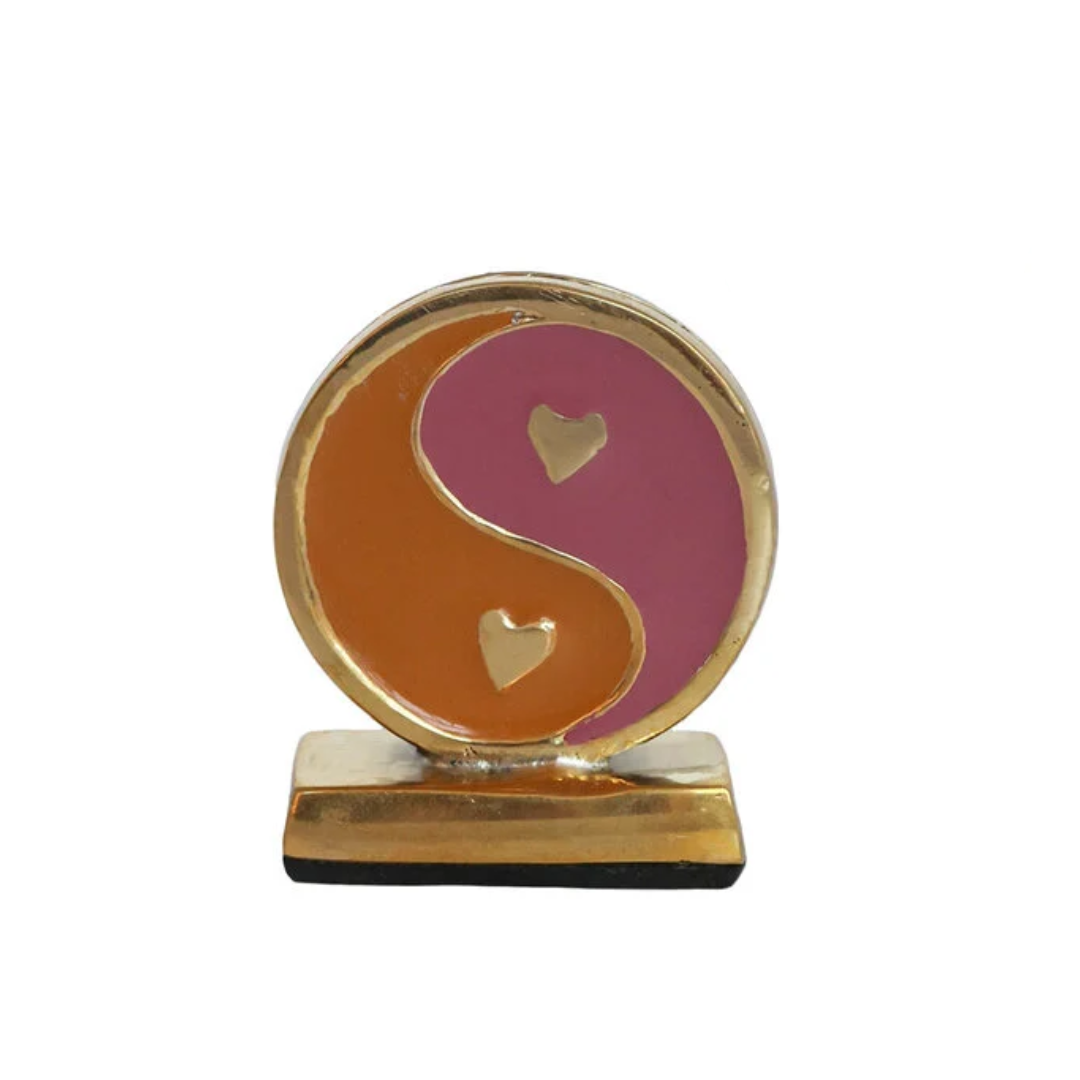 All the luck in the world - Ying en yang - Oranje paars