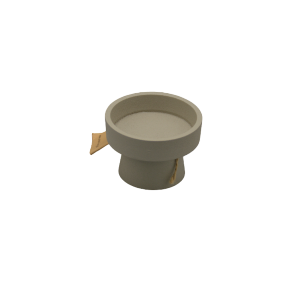 Broste Copenhagen waxinelichthouder grijs – Compact en stijlvol